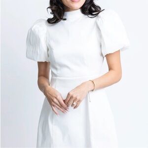 Karlie Taffeta Open Back Dress